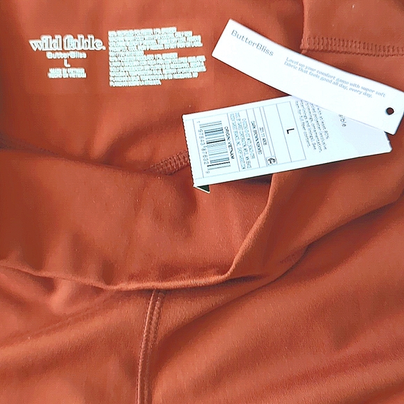 Wild Fable Copper Ultra Soft High Waisted Leggings Size Large - Picture 6 of 6
